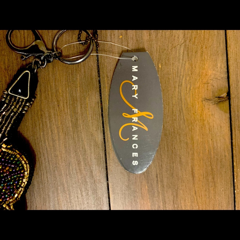 Mary Frances coin purse and key chain.